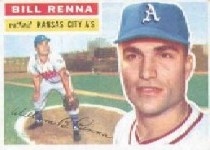 1956 Topps      082      Bill Renna DP